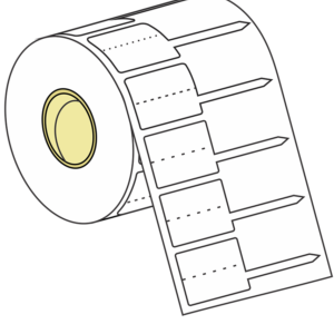 ETIQUETAS JOYERIA 100*15*2500 POLIPROPILENO